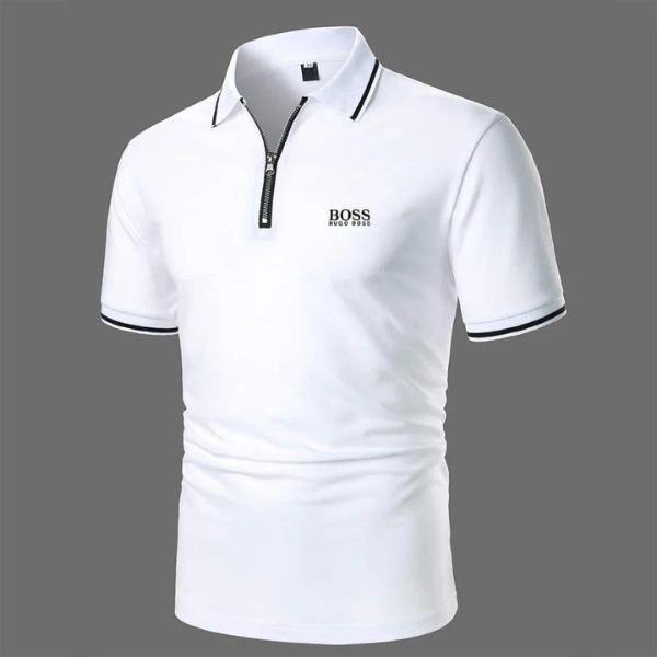 Zip Polo Shirt